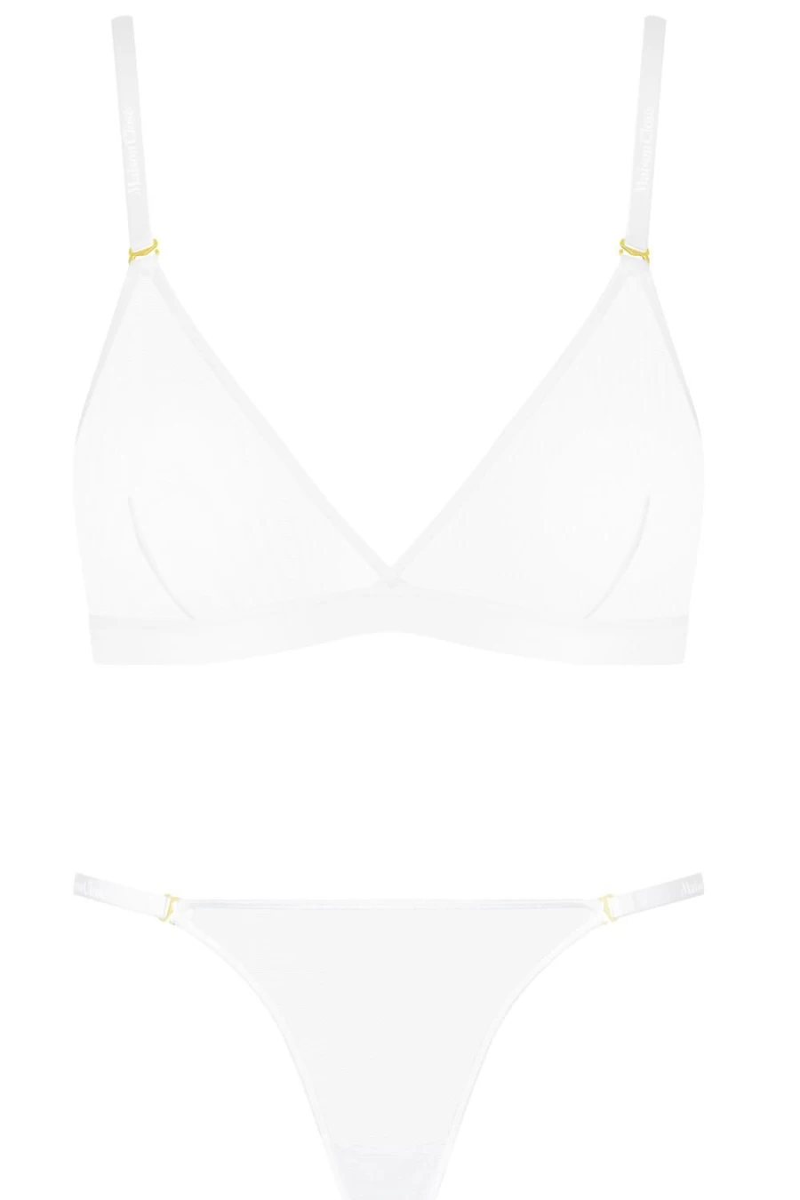 Maison Close Triangle Bra & Mini Thong Set - Corps A Corset Lingerie