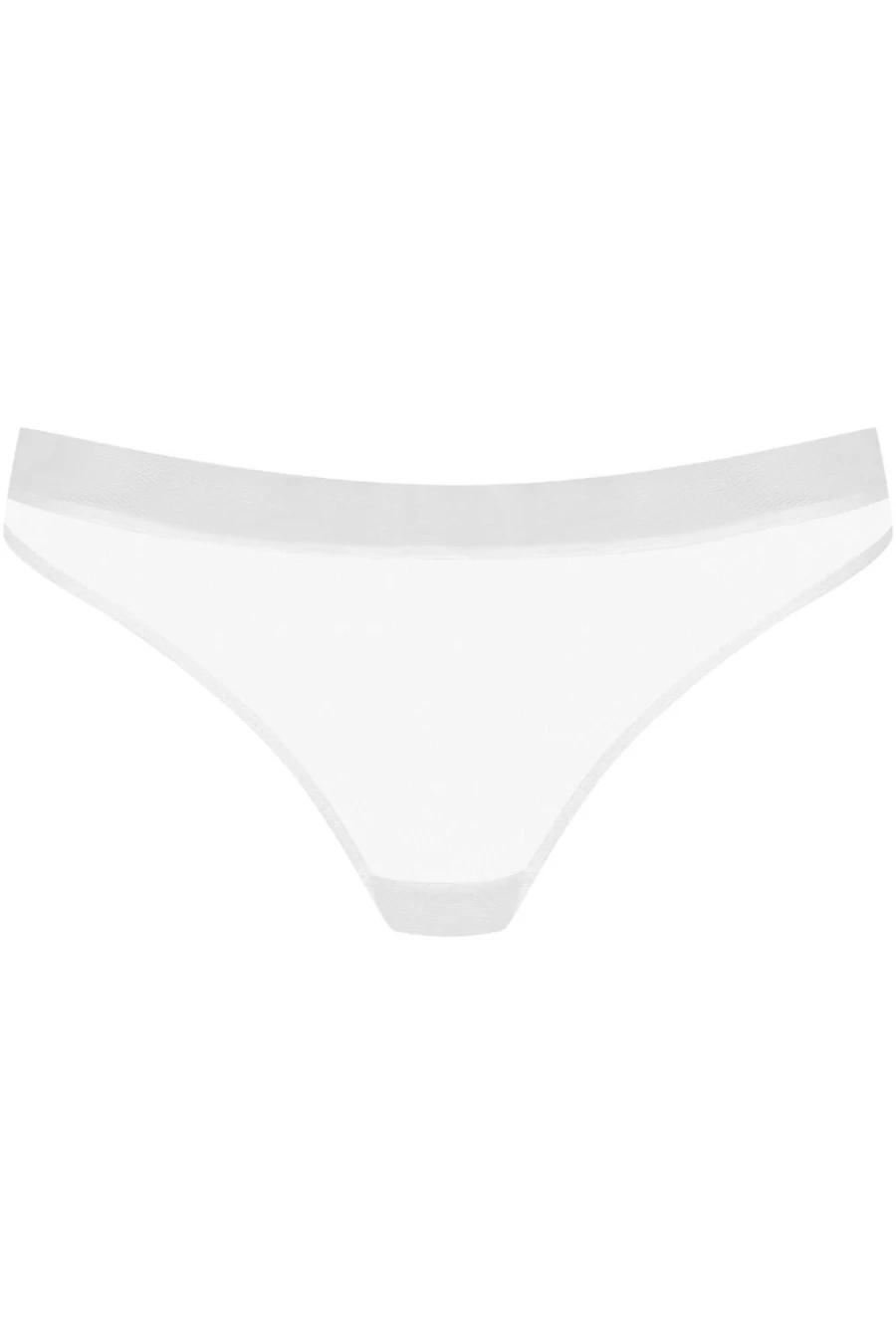 "Maison Close White Corps A Corps Brief - Luxury Lingerie"