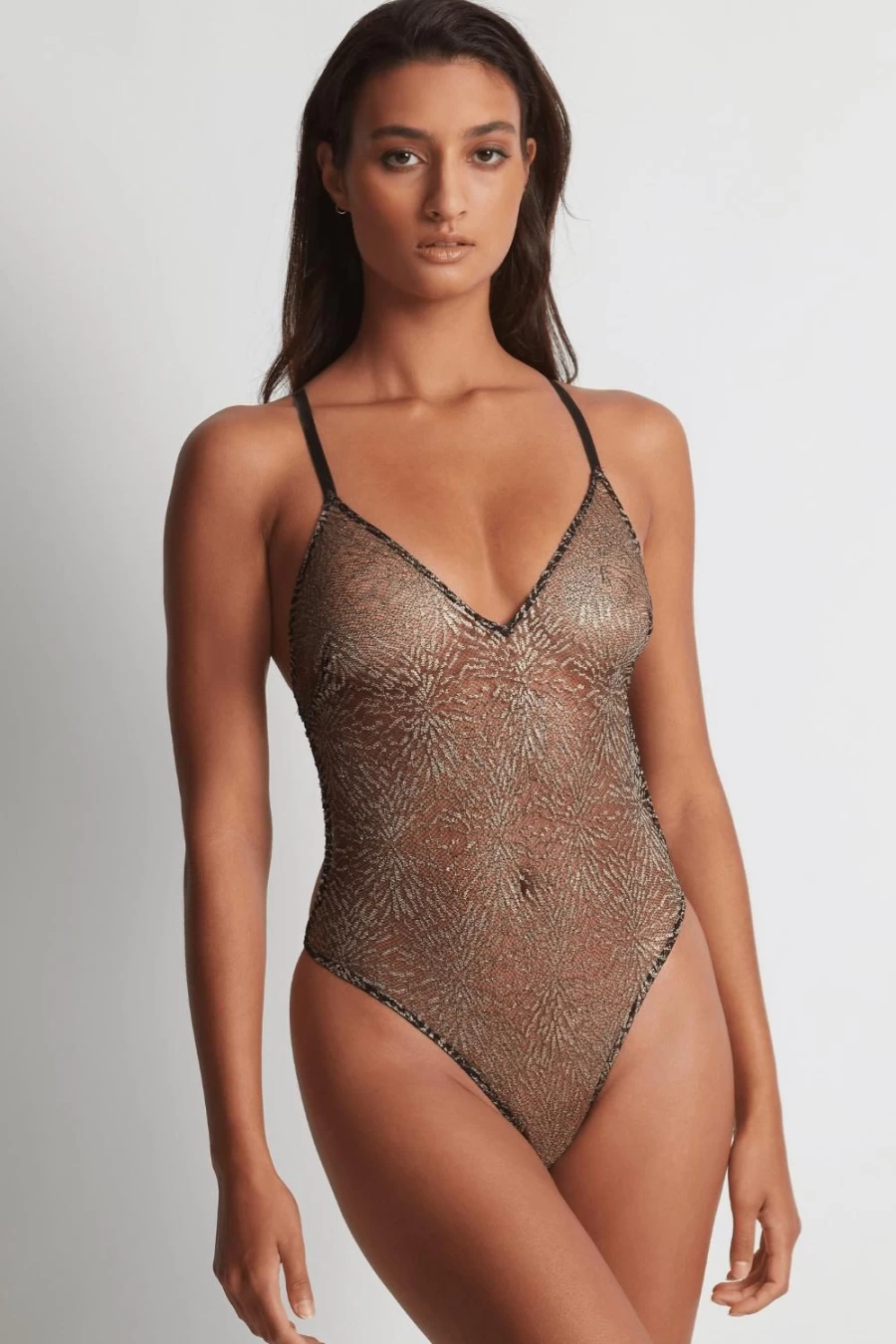 Aubade Nuit Sauvage Bodysuit in Fireworks - Luxurious Lingerie for Women