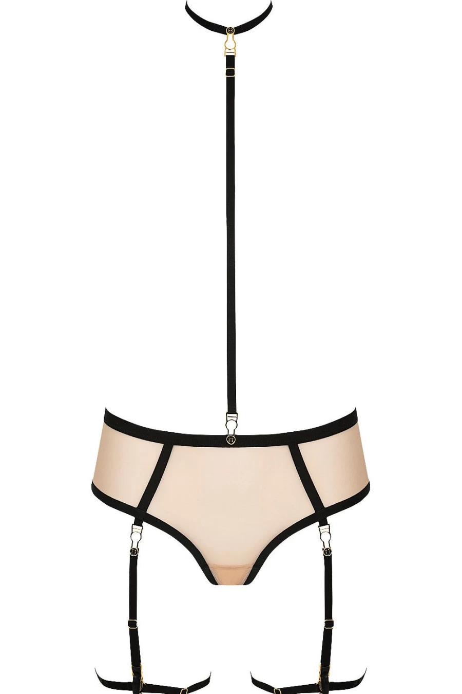 Atelier Amour Nude Open Harness Brief - Insoutenable Legerete Lingerie