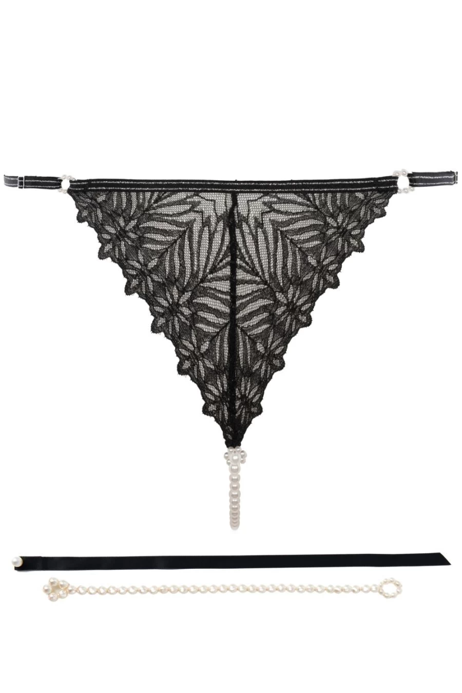 Bracli Black G-String Thong Underwear for Women - Sexy Lingerie Panties