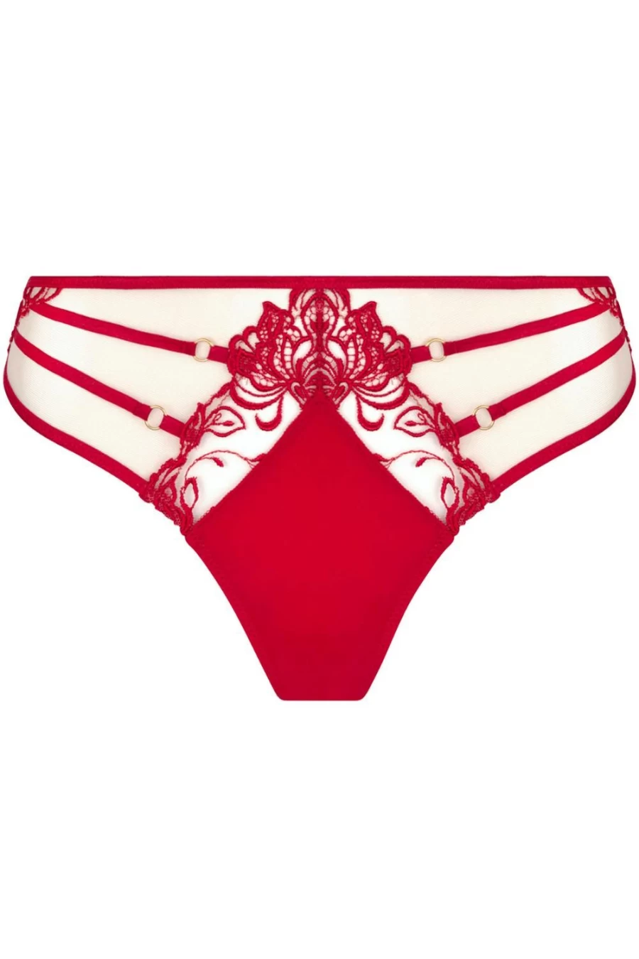 Lise Charmel Eblouissant Eros Thong in Nude Solaire - Luxury Lingerie