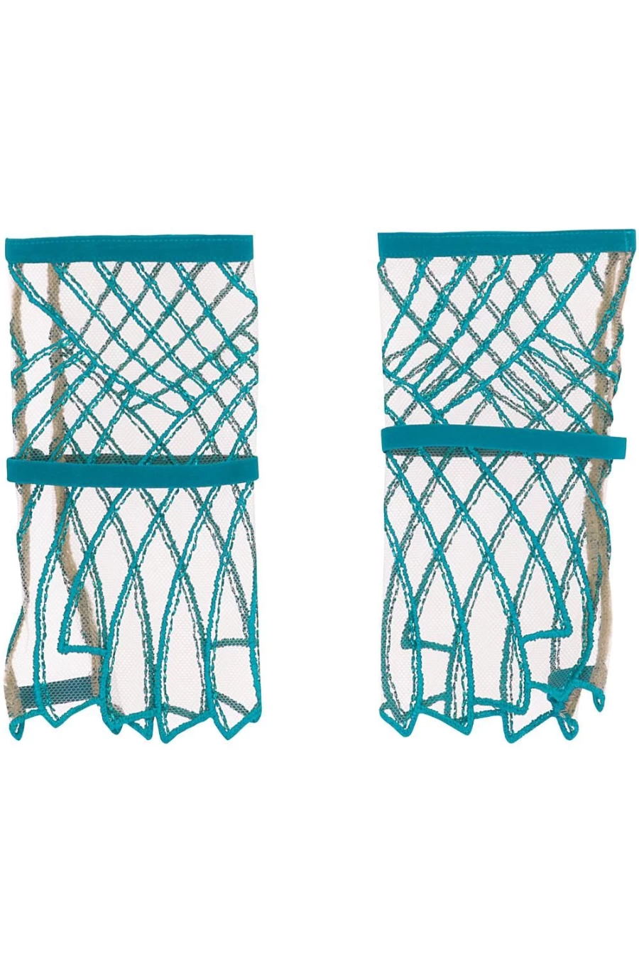 Atelier Amour Cosmic Dream Gloves in Lagoon - Elegant Fashion Accessories