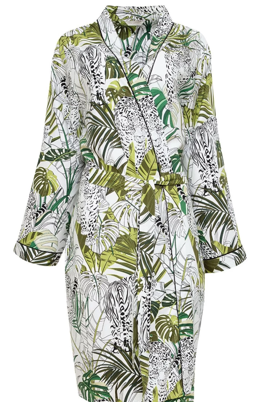 Cyberjammies Tamsin Multi-Colored Short Dressing Gown for Women