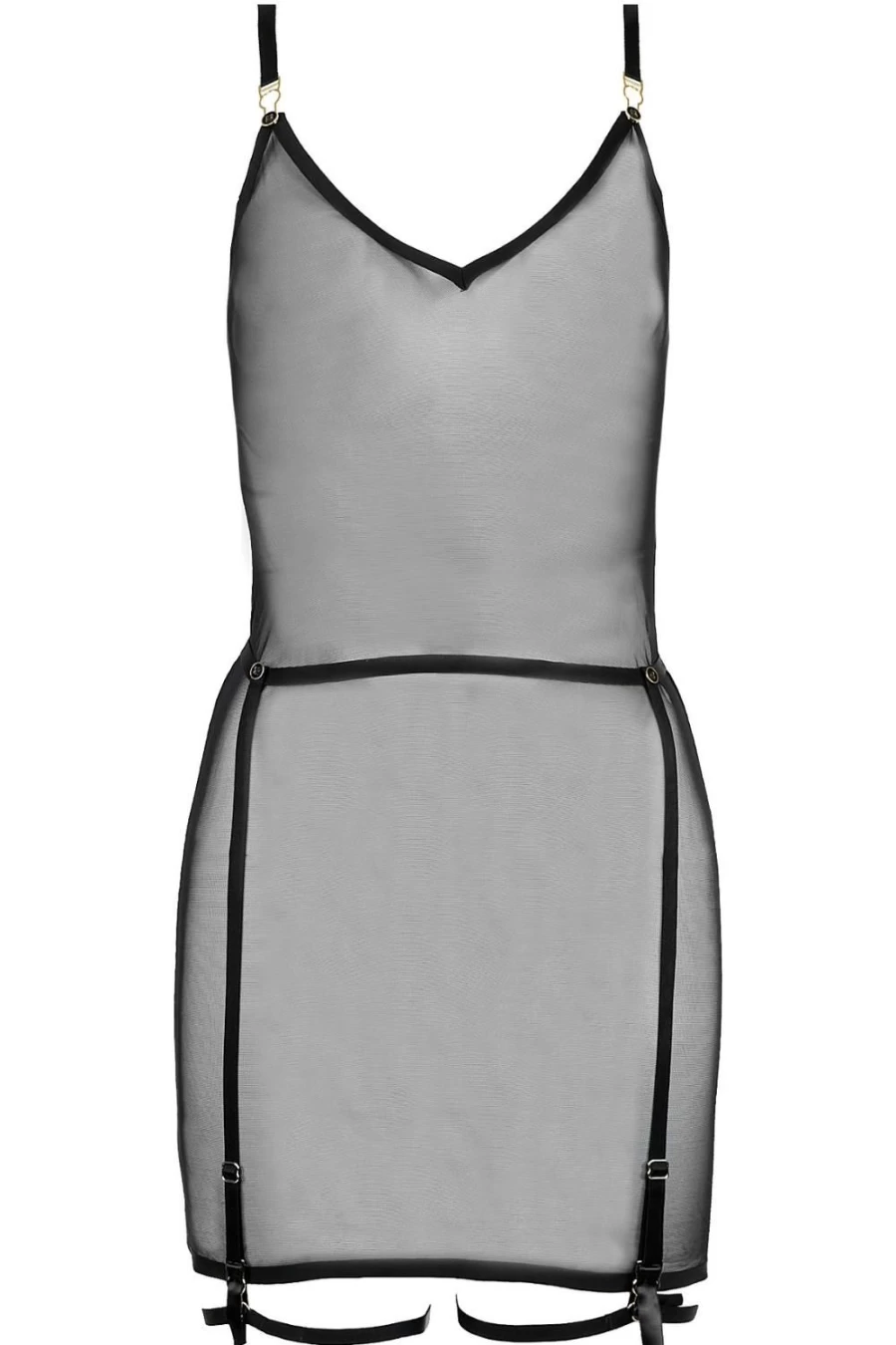 Atelier Amour Black Insoutenable Legerete Harness Dress