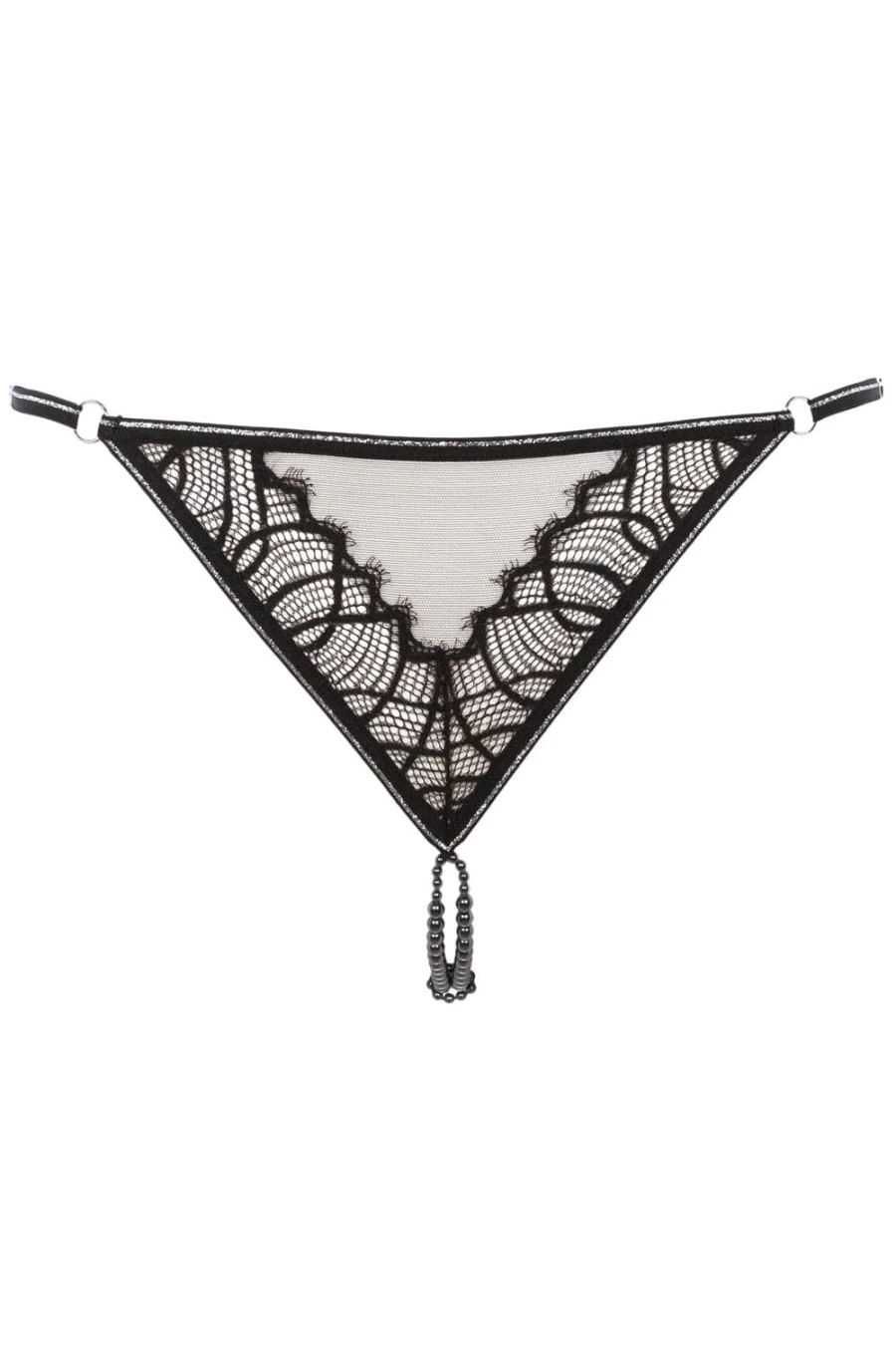 Bracli Black Manhattan G-String Thong for Women - Comfortable Lingerie Underwear