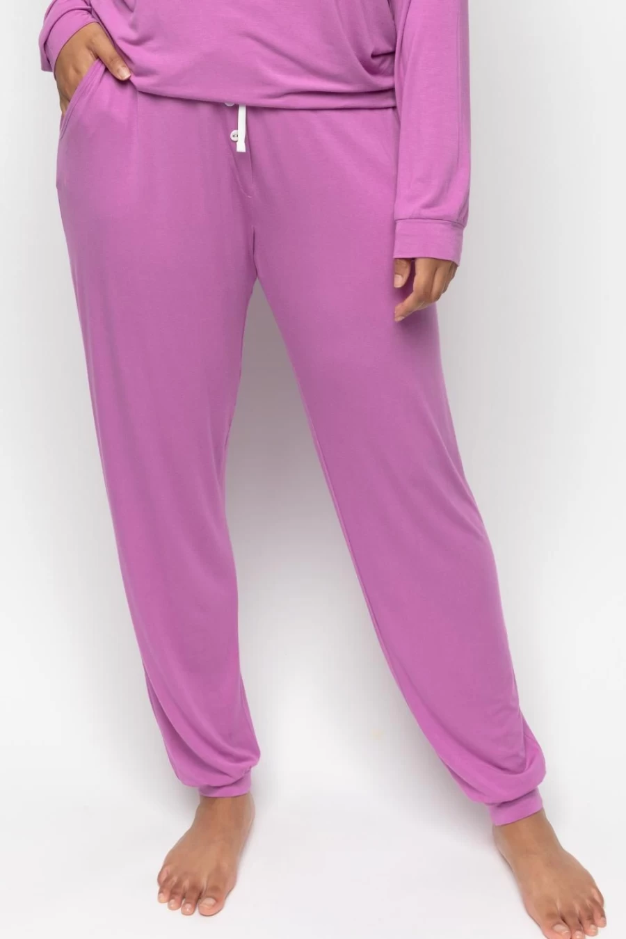 Cyberjammies Pink Viola Jersey Pyjama Pants - Soft Women's Sleepwear