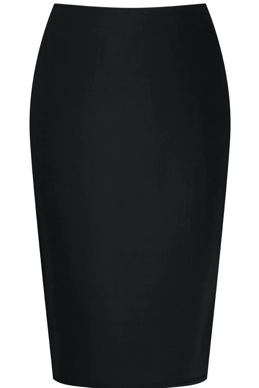 "Maison Close Black Pure Tentation Skirt - Elegant High-Waisted Mini Skirt"