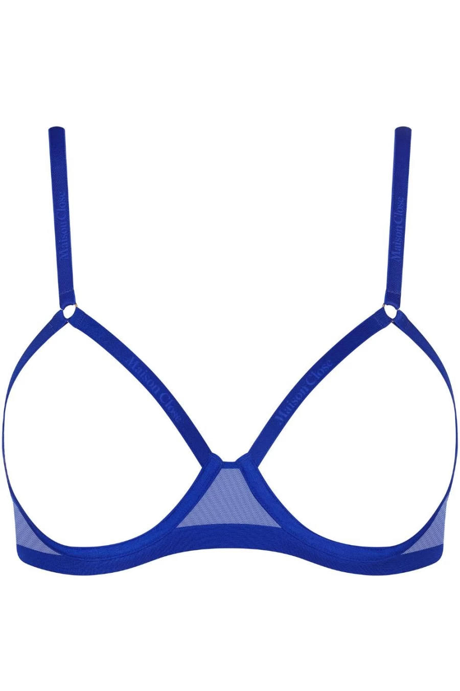 Maison Close Neon Blue Open Underwire Bra - Corps A Corset Lingerie