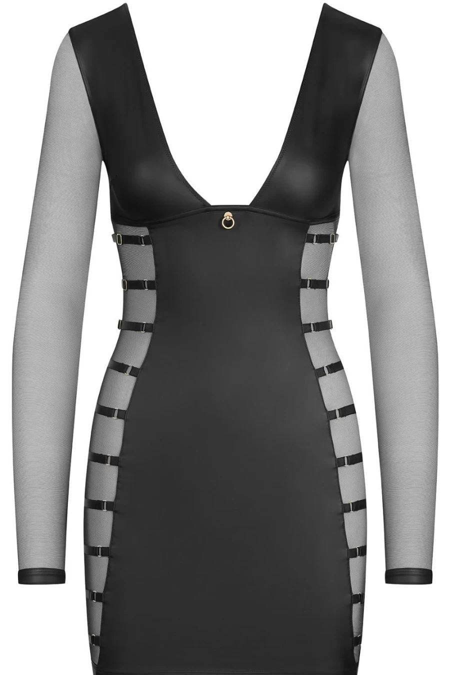 Maison Close Black Chambre Noire Mini Dress - Elegant Private Collection