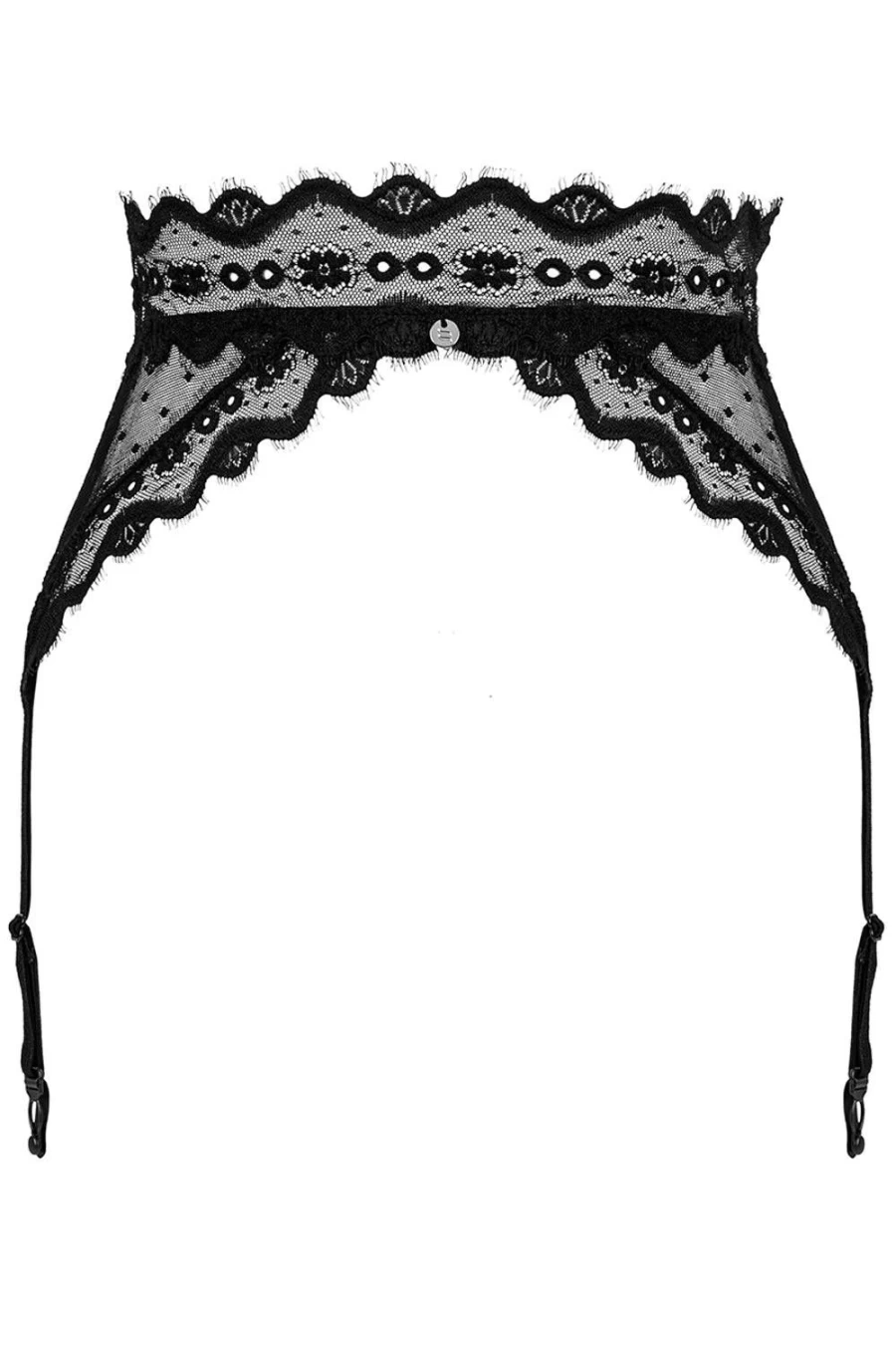 Obsessive Black Marrbel Suspender for Men - Premium Adjustable Elastic Straps