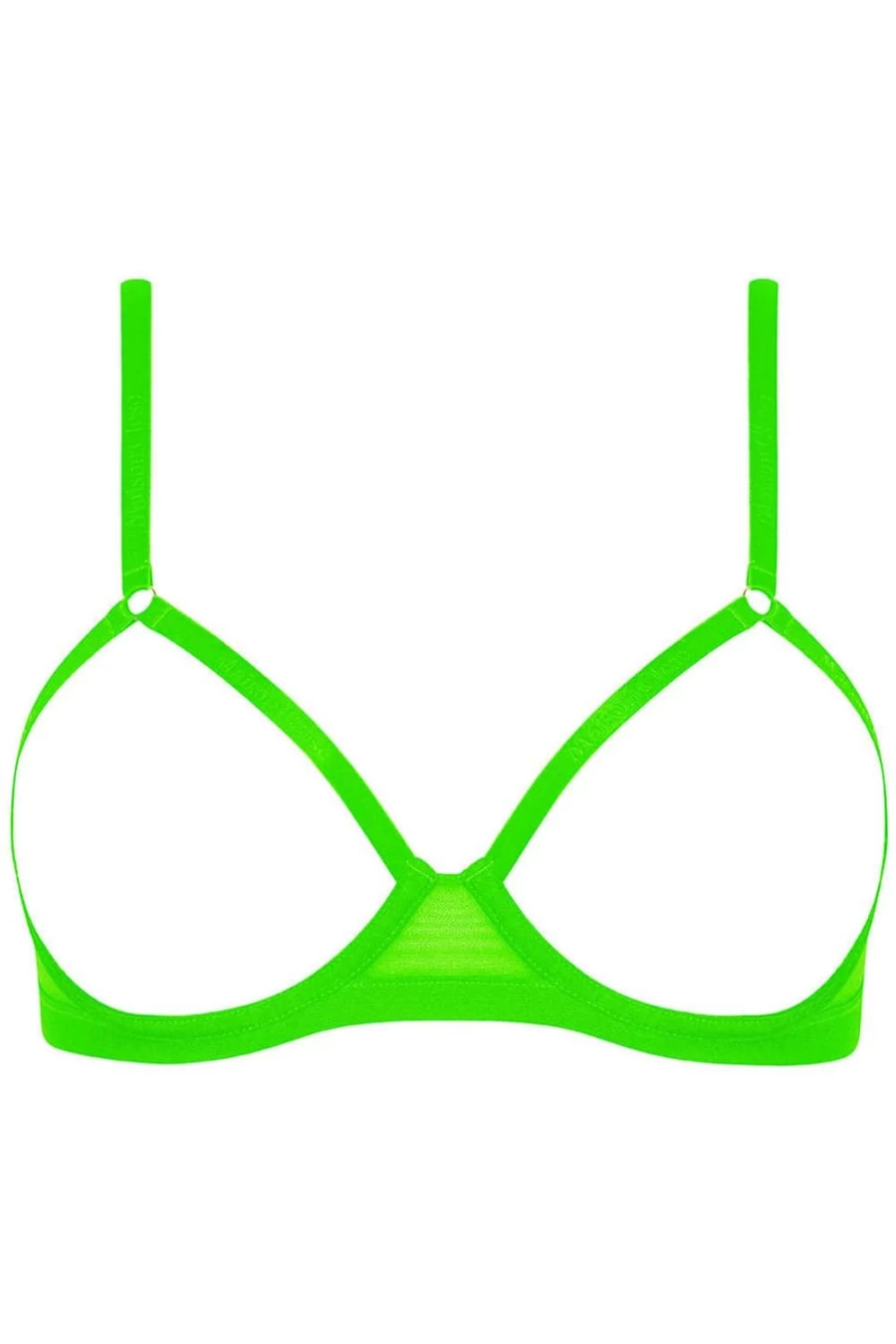 Maison Close Neon Green Open Underwired Bra - Corps A Corset Lingerie