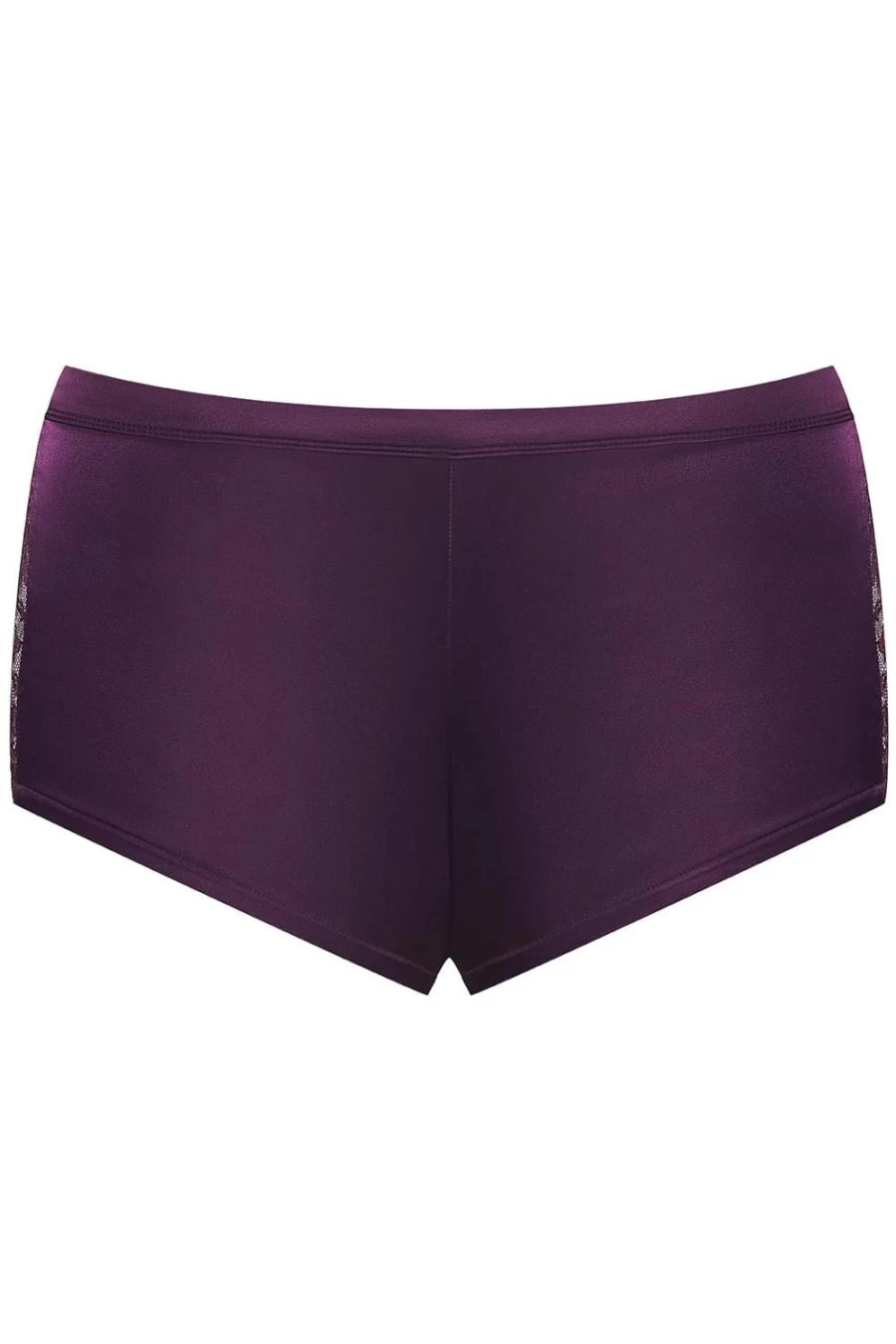 Maison Close Villa Satine Shorty in Purple - Luxurious Lingerie Briefs