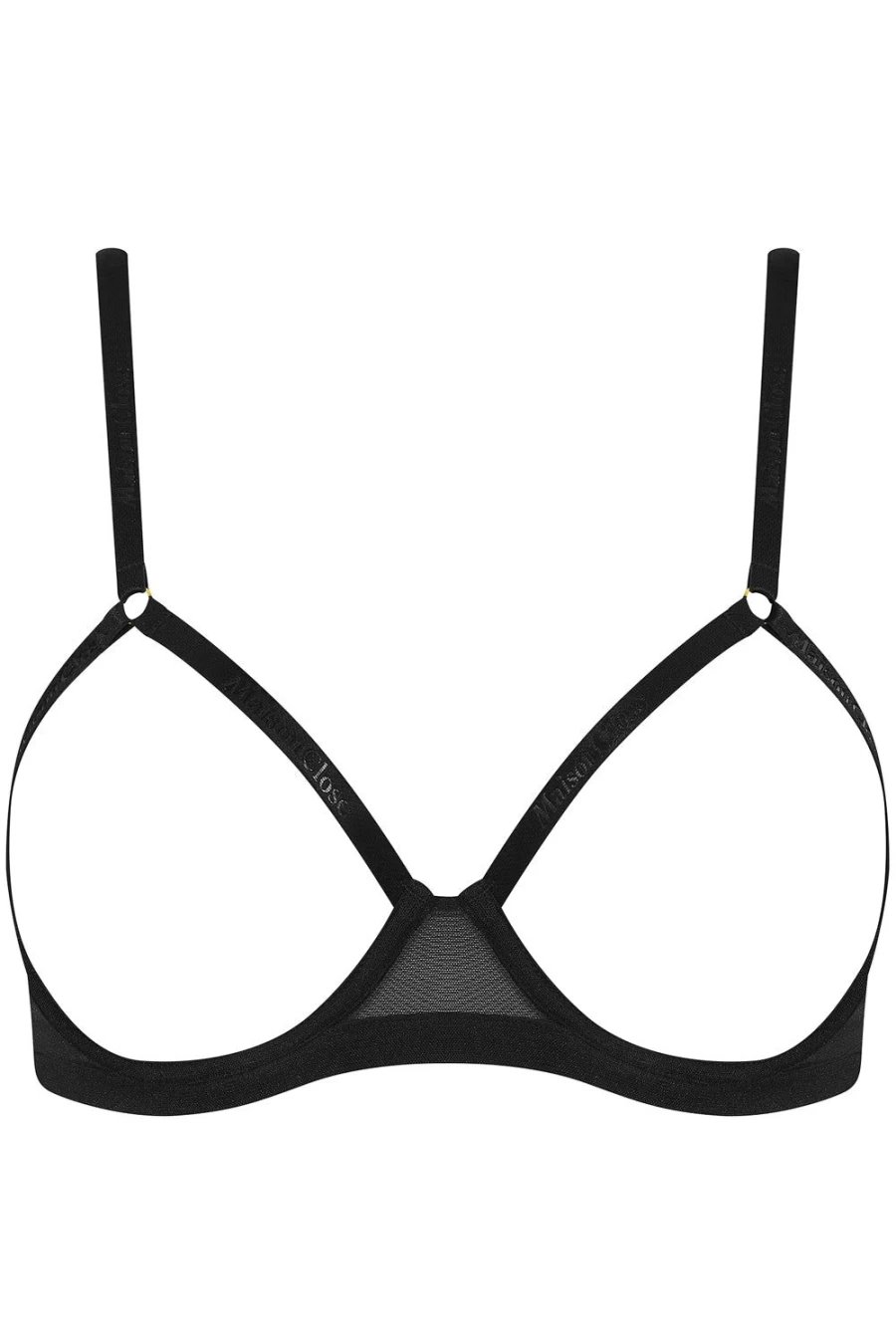Maison Close Black Corps A Corset Open Underwire Bra Lingerie