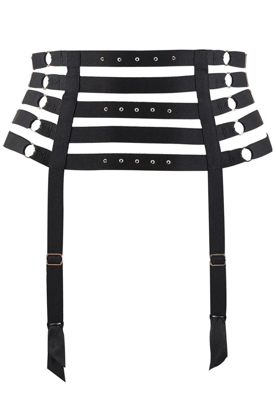 Aubade Black Waist Cincher Corset - Boîte à Désir Anonyme Shapewear for Women