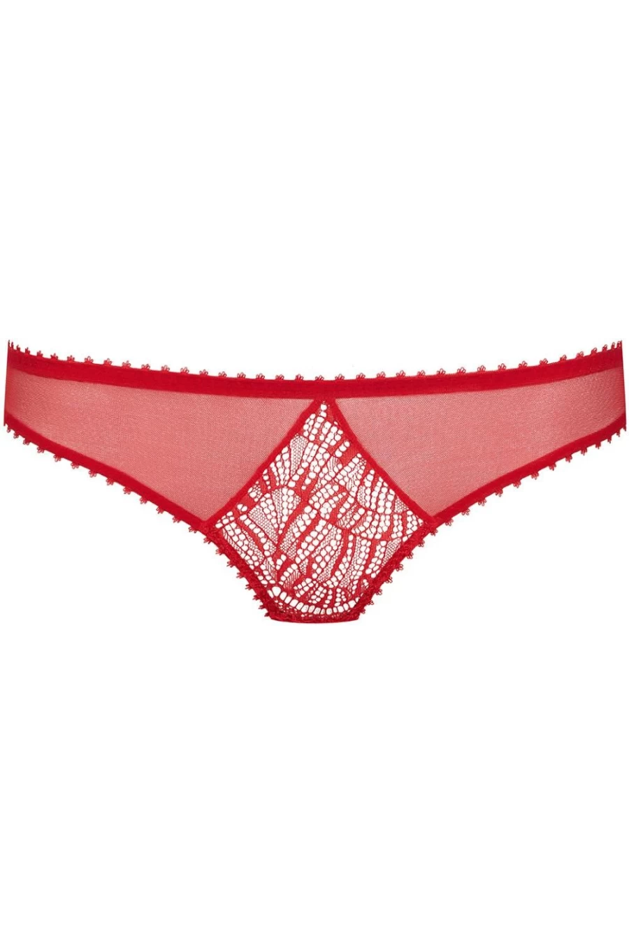 "Maison Close Accroche Coeur Brief - Red Lingerie Set"