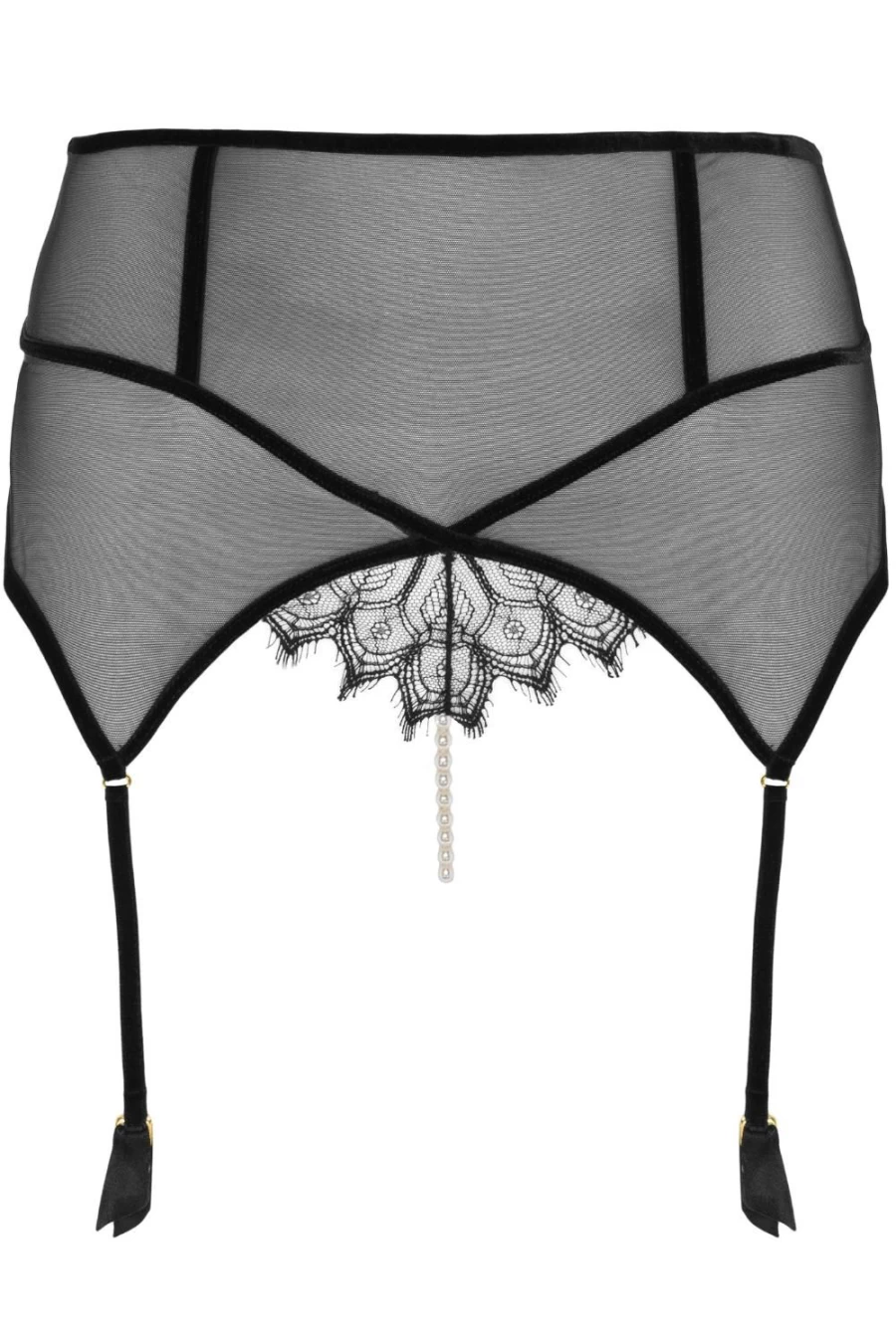 Bracli Black Kyoto Suspender Brief - Premium Men's Underwear with Stylish Suspenders