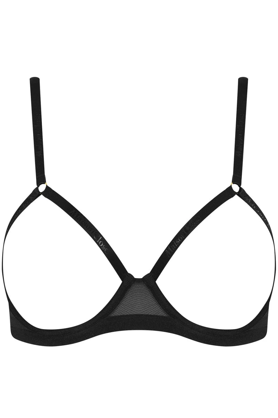 Maison Close Black Corps A Corset Underwire Bra - Lace Lingerie for Women