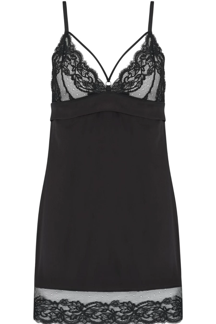 Coco de Mer Seraphine Black Slip - Elegant Lingerie for Women