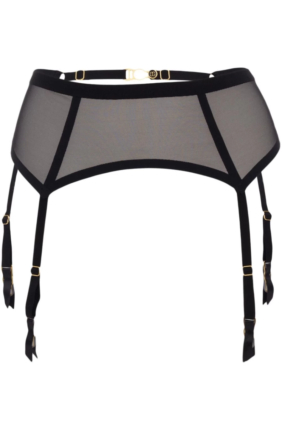 Atelier Amour Black Insoutenable Legerete Suspender - Stylish Lightweight Adjustable Garter Belt
