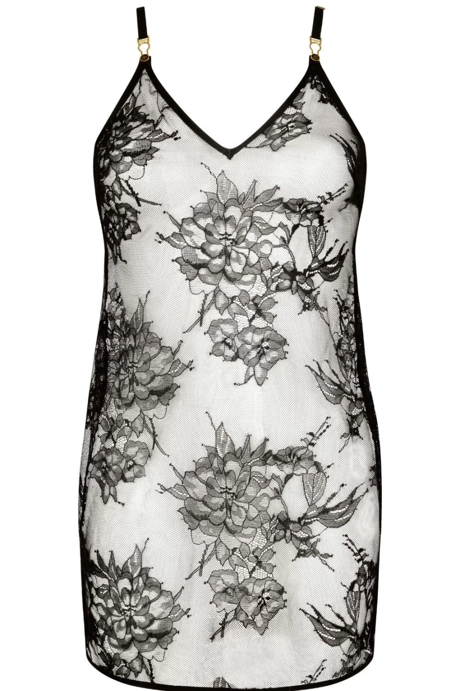 Atelier Amour Black Divine Promesse Mini Dress - Elegant Short Dress for Women