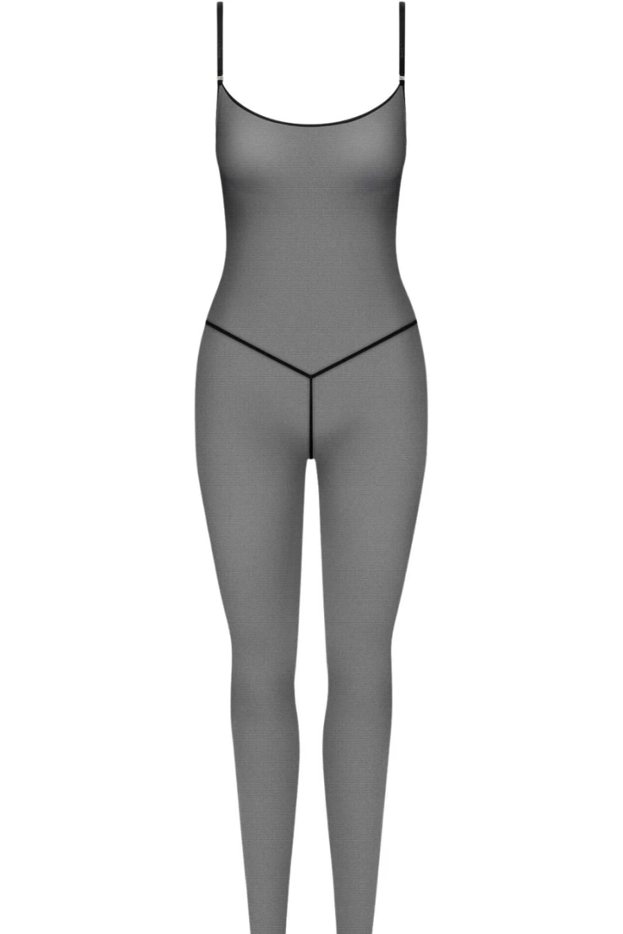 Maison Close Black Corps A Corps Catsuit - Sleek Bodysuit for Women