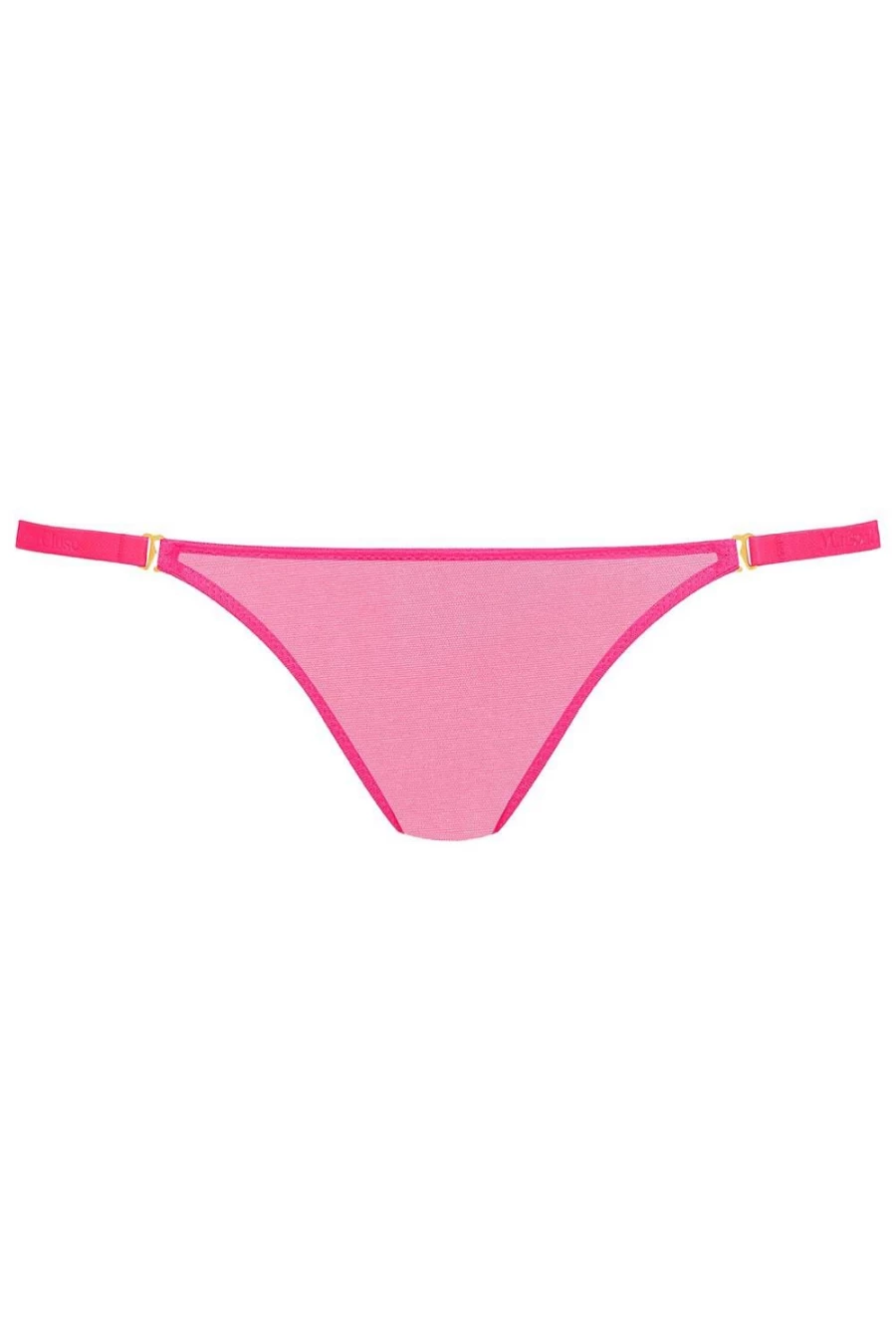 Maison Close Neon Pink Corps A Corps Mini Thong - Sensual Lingerie