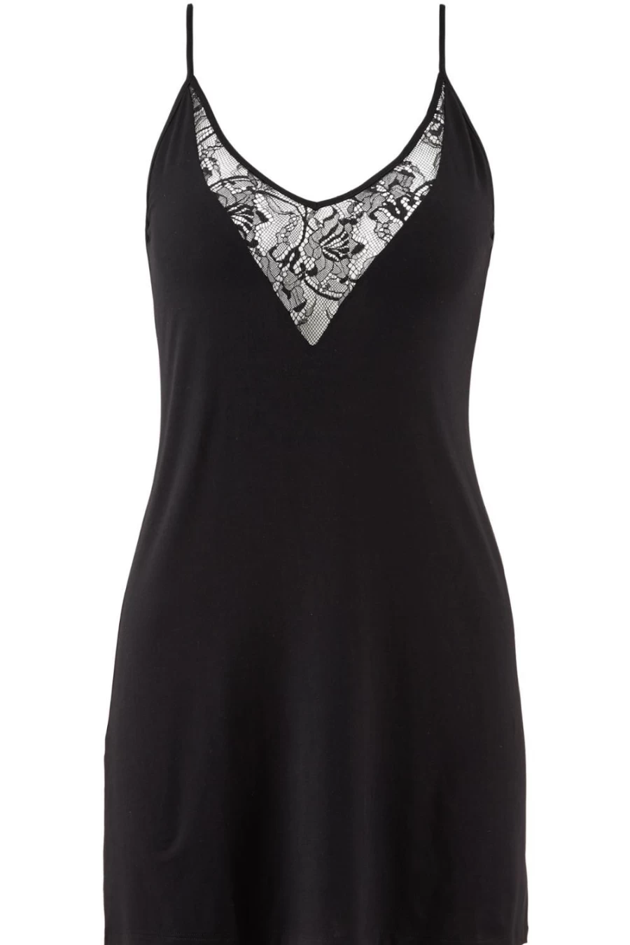 Aubade Black Lazy Days Nightie - Elegant Comfort Sleepwear for Women