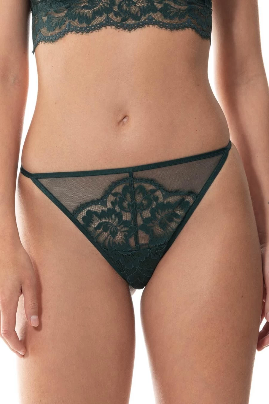 Mey Green Leavers Poetry Vogue Mini Thong - Stylish & Comfortable Women's Underwear