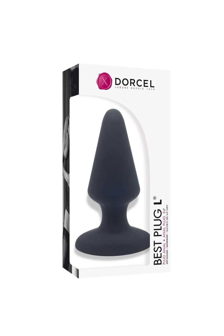 Dorcel Premium Silicone Anal Plug - Comfortable & Safe L Size for Enhanced Pleasure