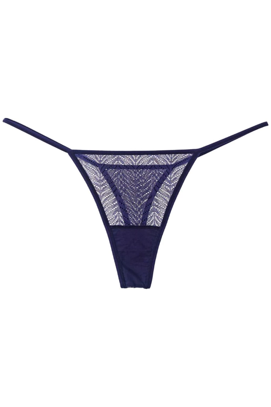 Else Parliament Blue Pampas Skimpy Thong - Women's Fashion Underwear