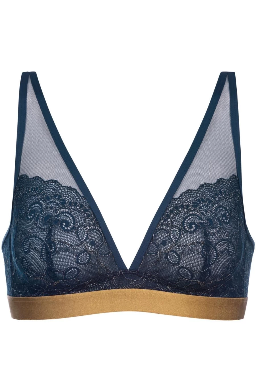 Mey Deep Shadow Triangle Bra - Elegant Poetry Posh Lingerie for Women