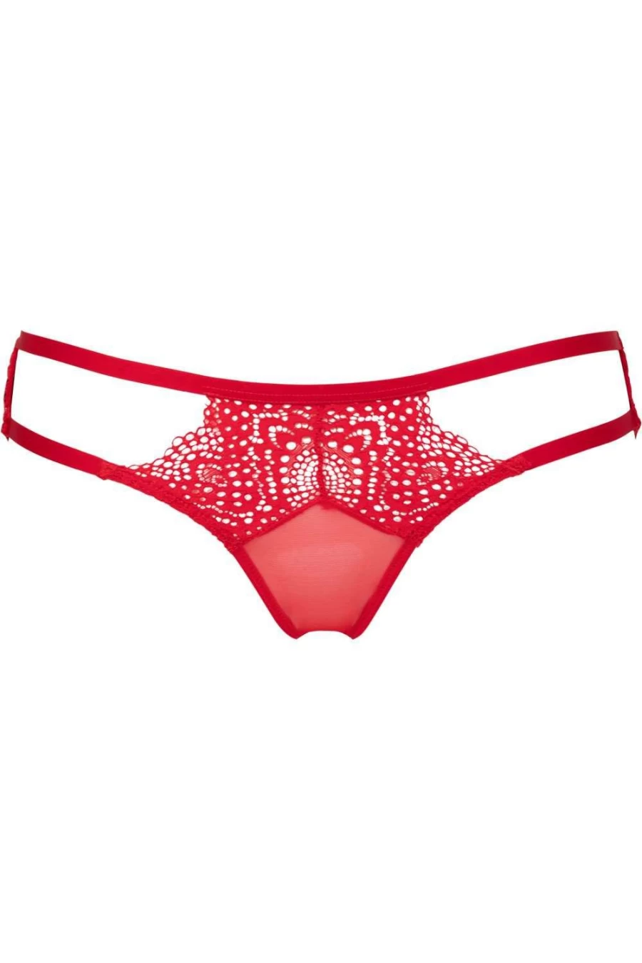 Atelier Amour Nommee Desir Red Ouvert Brief Lingerie