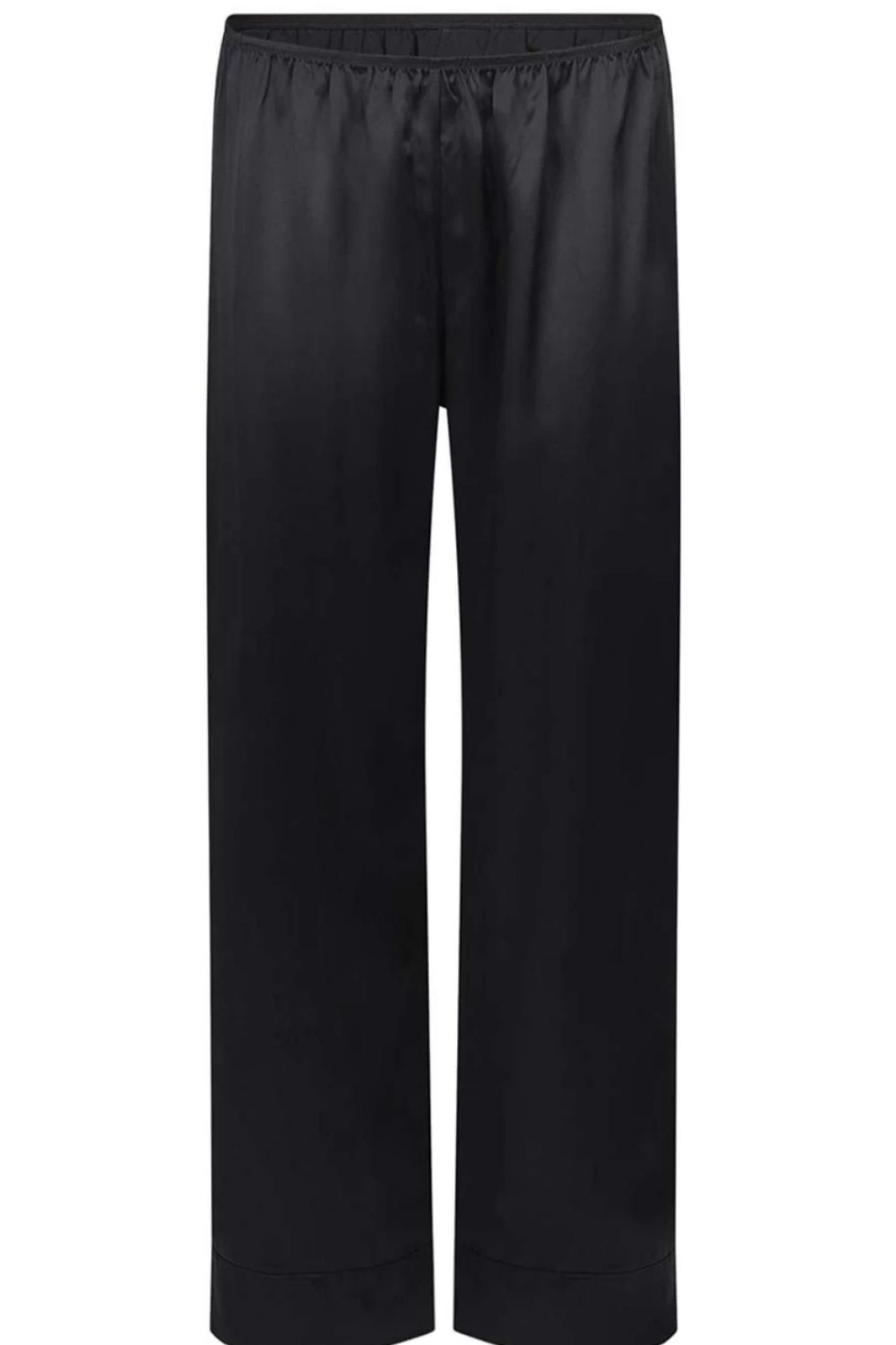 Simone Pérèle Black Dream Silk Pants - Luxurious High-Waisted Comfort