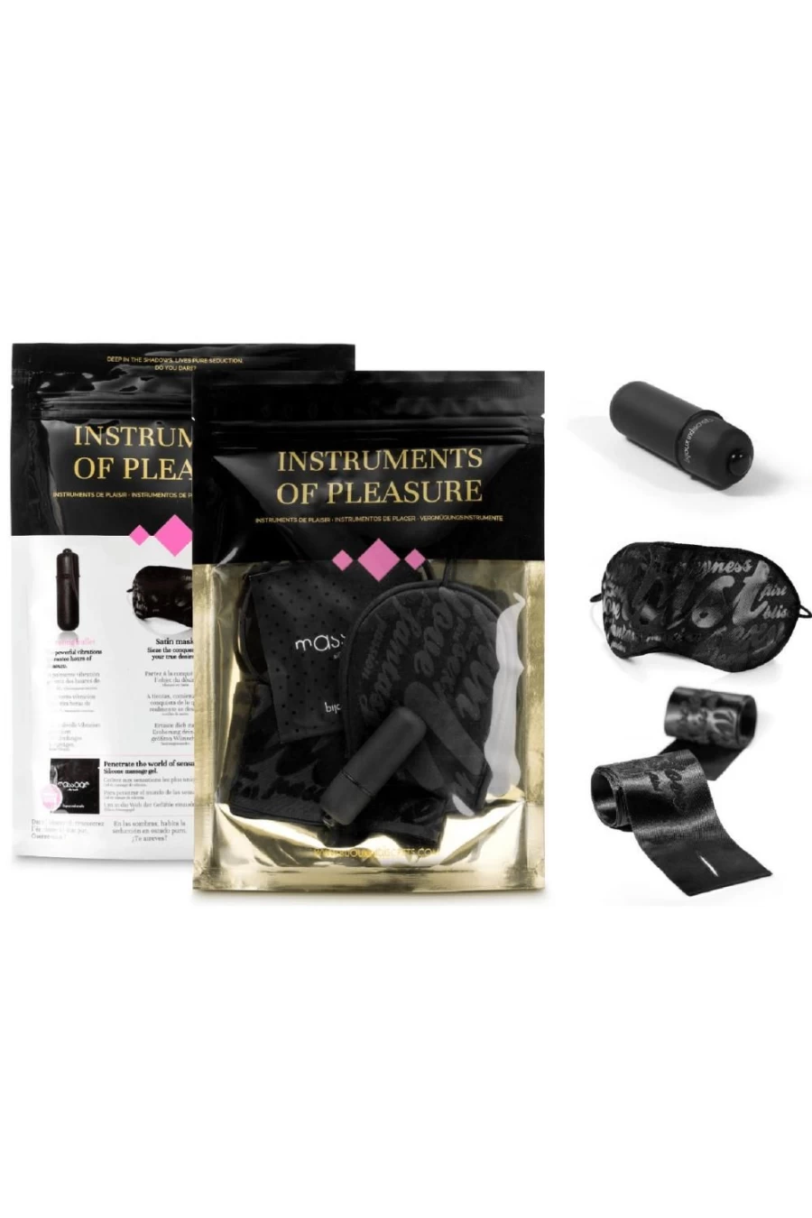 Bijoux Indiscrets Black Pleasure Instruments - Purple Edition