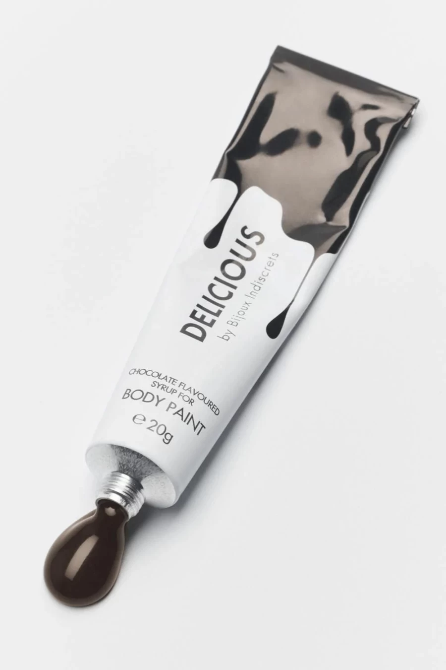 Bijoux Indiscrets Delicious Chocolate Body Paint - Edible Sensual Body Art for Adults