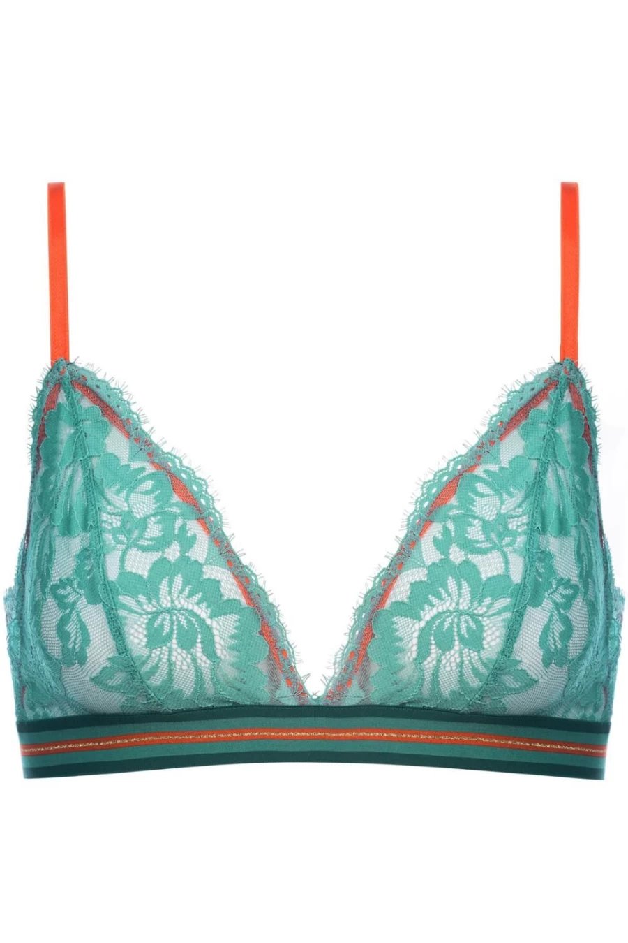 Mey Opal Green Triangle Bra - Poetry Vogue Lingerie Bralette