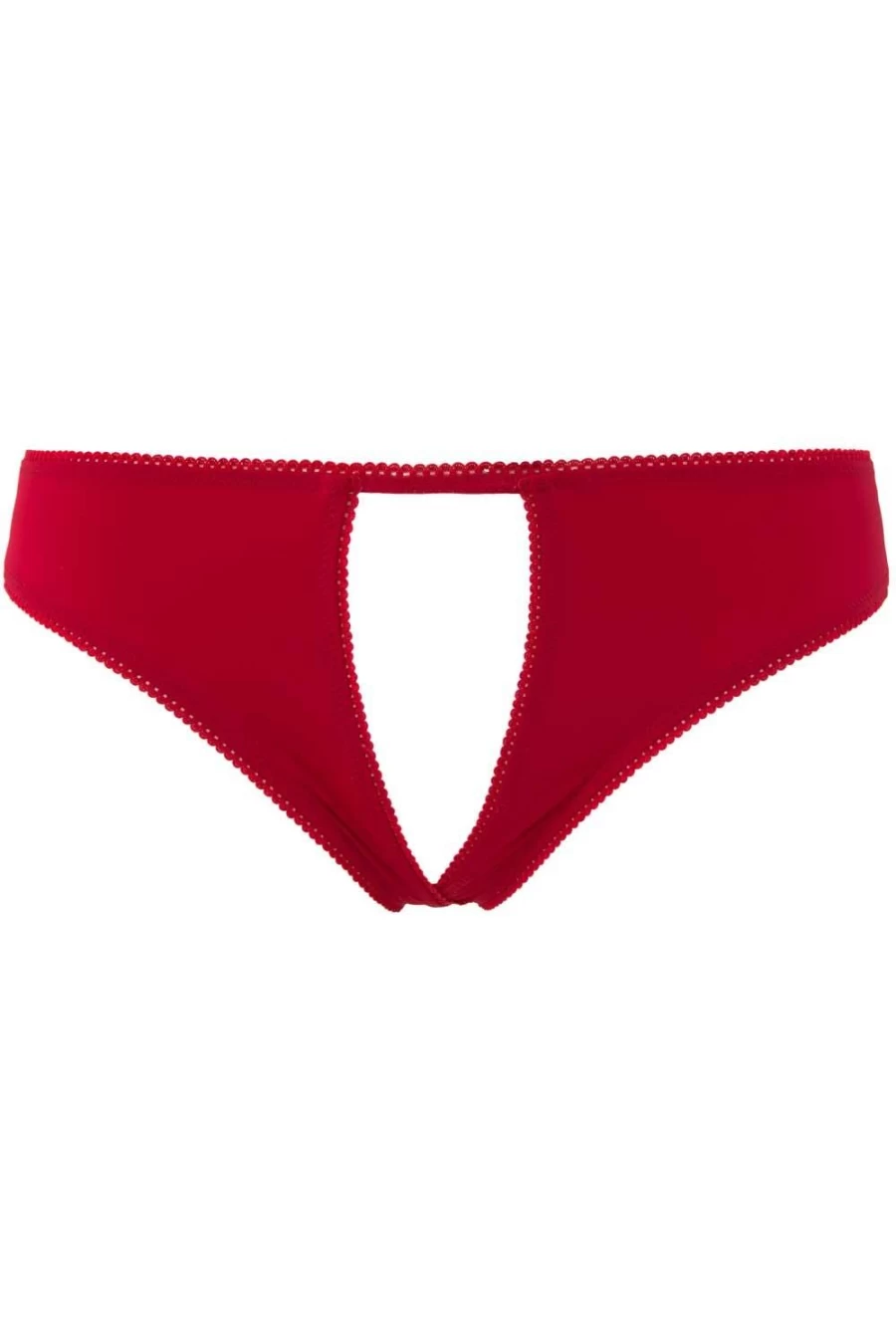 Maison Close Le Petit Secret Open Brief Red Lingerie - Sensual French Design