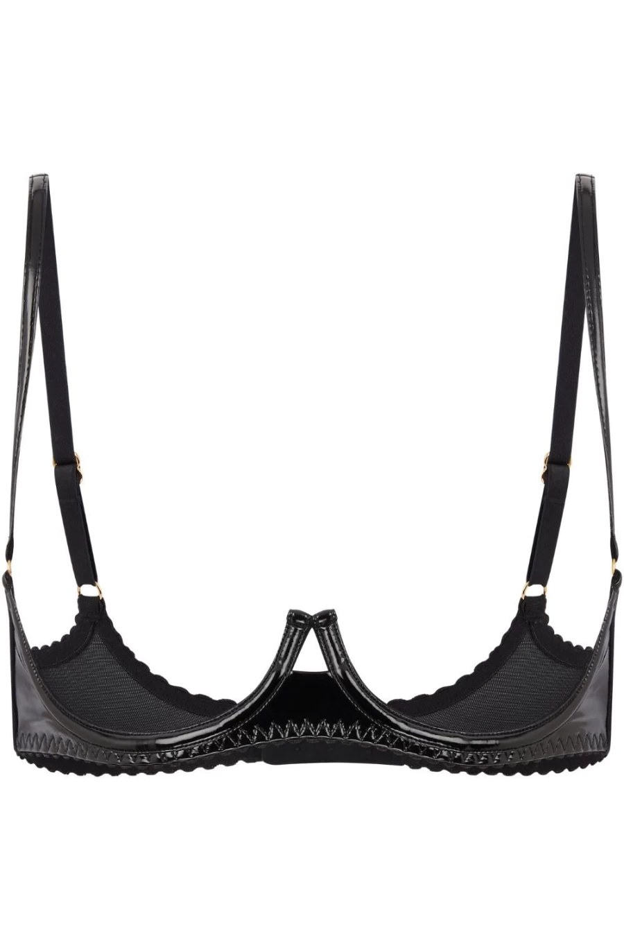 Agent Provocateur Ozella Black Underwired Open Bra - Lingerie & Women's Intimates