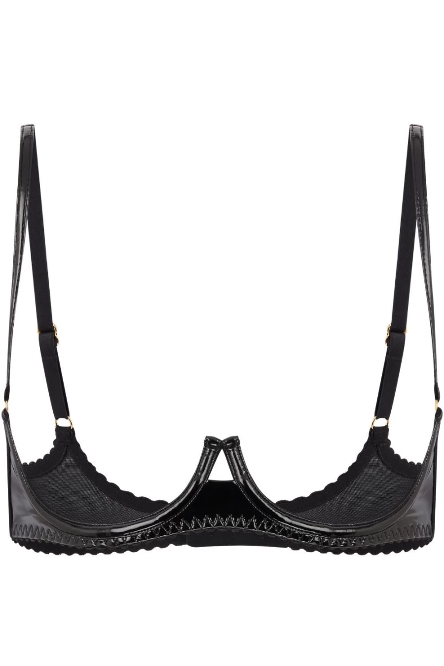 Agent Provocateur Ozella Black Underwired Open Bra - Lingerie & Women's Intimates