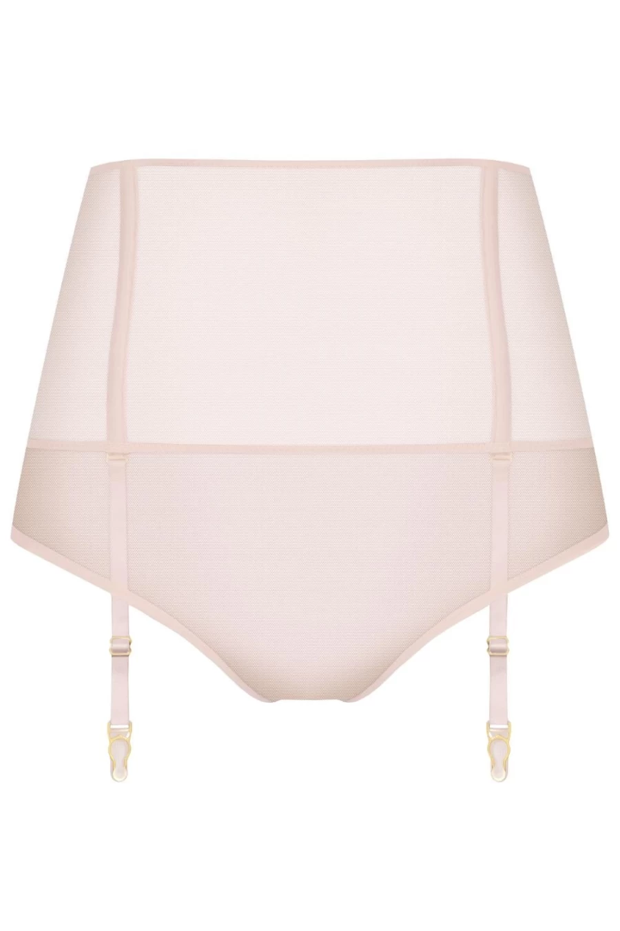 Maison Close L'Amoureuse Pink High Waist Open Tanga Lingerie