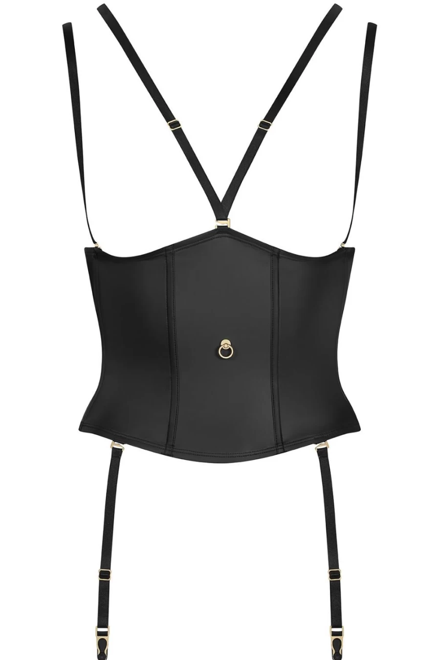 Maison Close Black Waist Cincher - Chambre Noire Corset for Slimming & Shapewear