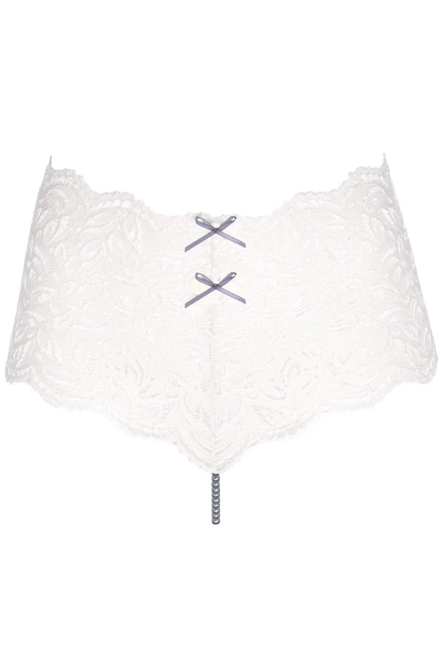 Bracli Paris Sky Panty - Elegant White Lace Underwear for Women