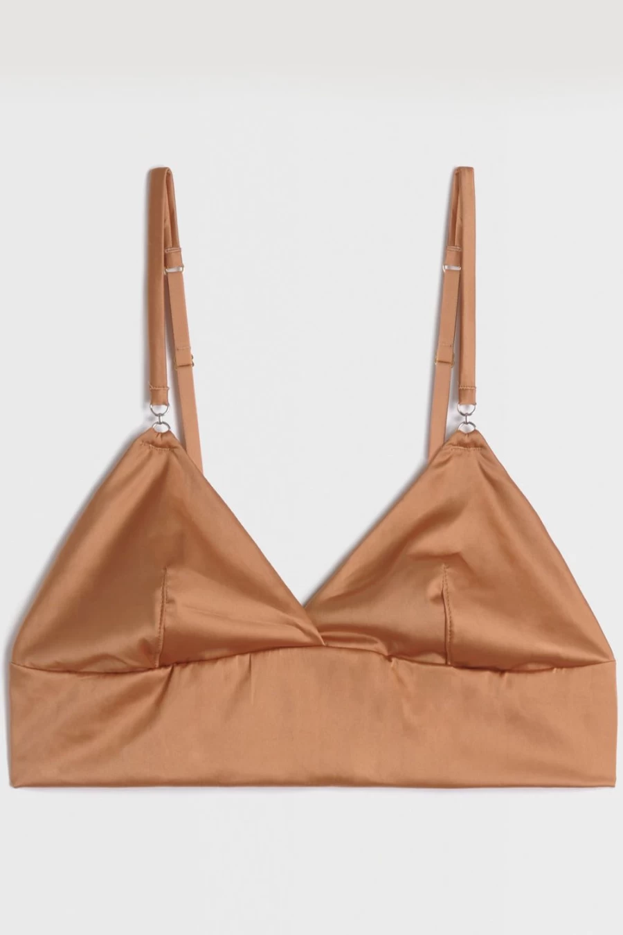 "Icone Martine Bustier Bra in Caramel - Lace Lingerie for Women"