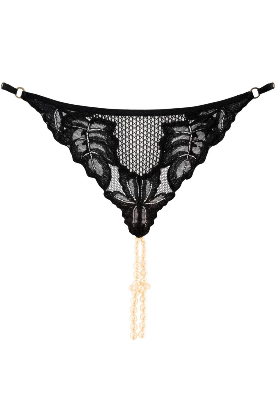 Bracli Black Lace London G-String Thong for Women - Sexy Comfortable Underwear