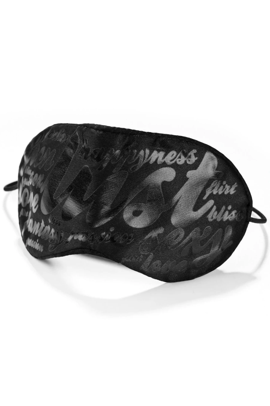 "Bijoux Indiscrets Black Blind Passion Mask – Sensual Eye Cover for Ultimate Seduction"