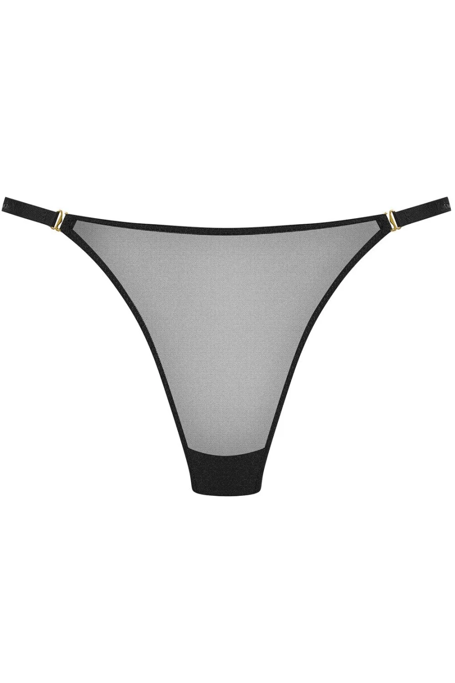 Maison Close Black Corps A Corps Mini Thong - Luxury Lingerie