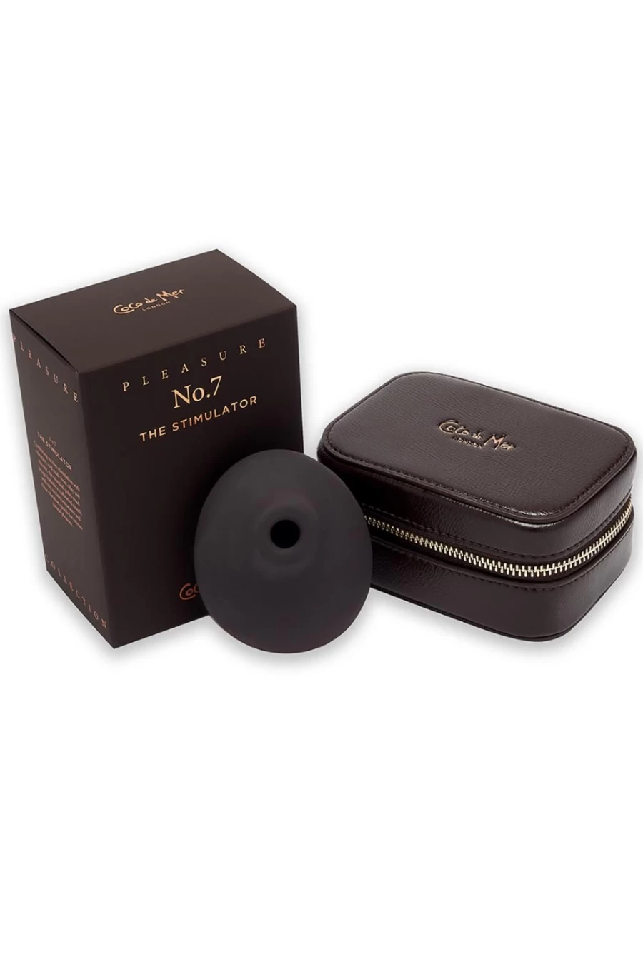 "Coco de Mer Brown Stimulator - Luxury Sensual Massager"