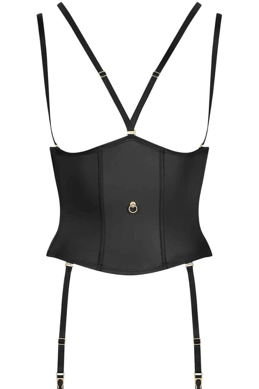 Maison Close Black Waist Cincher - Chambre Noire Corset for Slimming & Shapewear