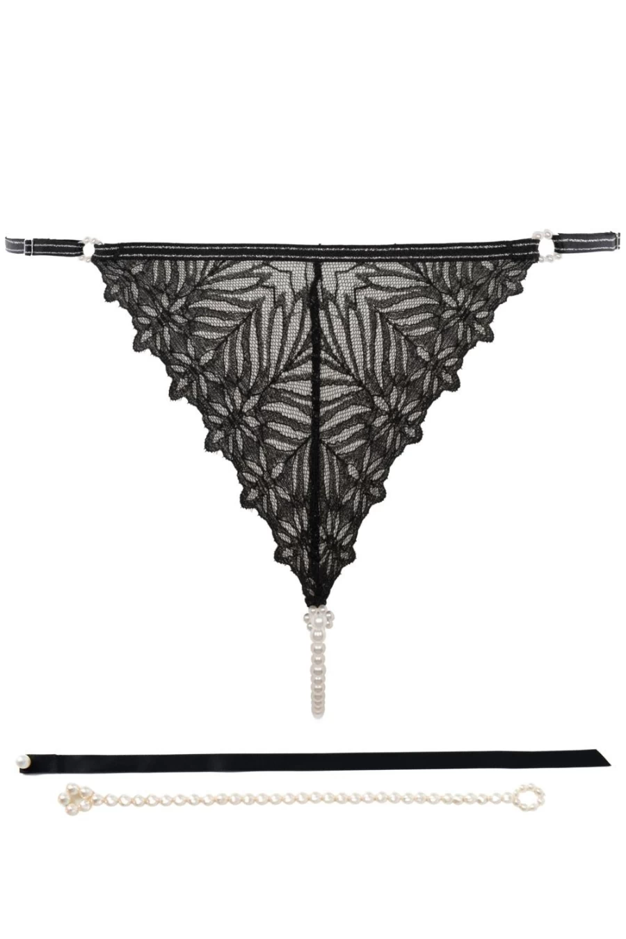 Bracli Black G-String Thong Underwear for Women - Destinos Collection